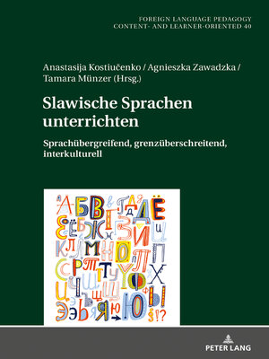 cover image of Slawische Sprachen unterrichten
